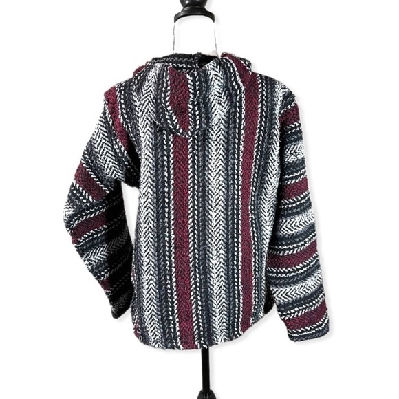 Earth Ragz Iguana Jack Baha Burgundy Pullover Sweatshirt - Picture 3 of 11